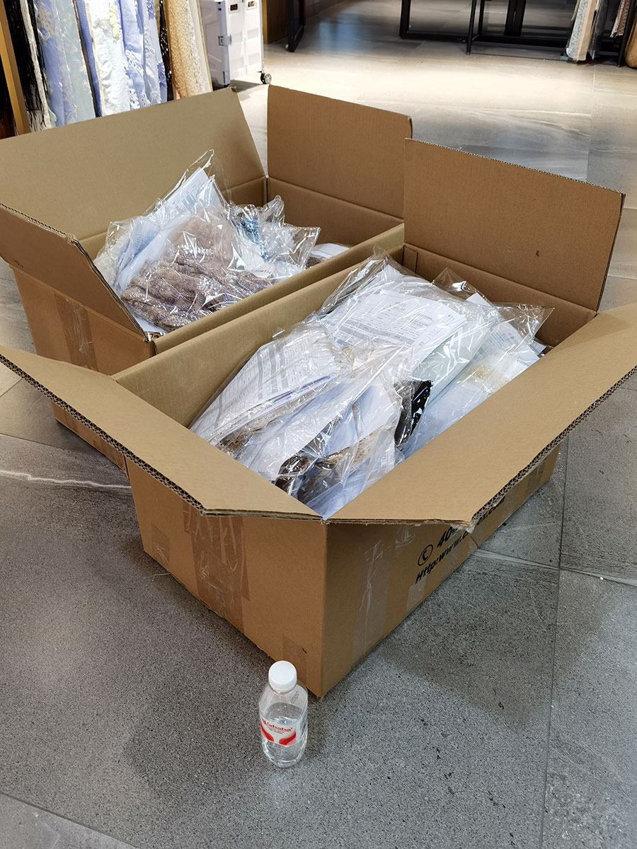 This customer's order filled two full cartons